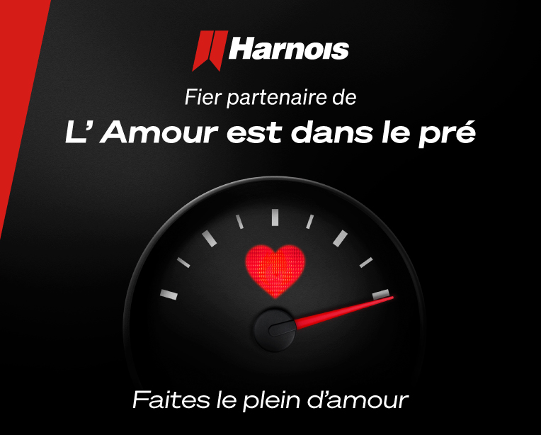 Harnois, Partenaire de L’amour est dans le pré !