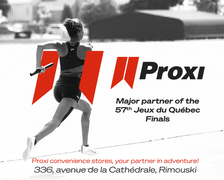 Proxi : Major partner of the Jeux du Québec!